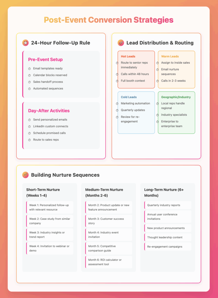 Post-Event Conversion Strategies